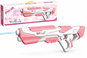 Water Gun BATTLE Space Electric Water Pistol Medium, large magazine, pink - Vodní pistole