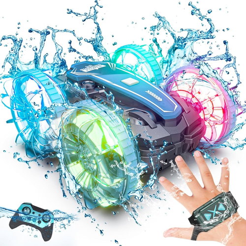 Tecnock Amphibious RC remote control car, blue - Remote Control Car - Main image