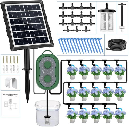 Fapiere Solar Irrigation System IC601 for 15 Plants – 132 Modes - Irrigation Device - Main image