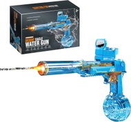 Battle Elektrická vodní pistole Desert Eagle, 425 ml, transparentní modrá - Water Gun