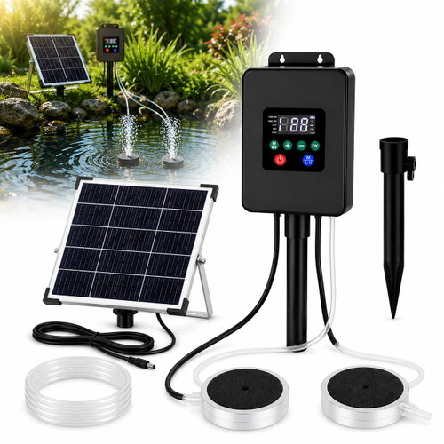 Fapiere Solar Pond Aerator AP020 with LCD Display - Aerator  - Main image