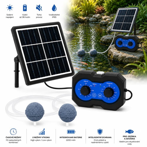 Fapiere Solar Pond Aerator AP222 - Aerator  - Main image