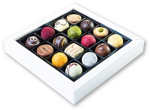 Pralines selection 16pcs - Box of Chocolates - Main image