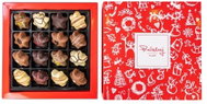 Christmas pralines - stars 16pcs - Čokoládové bonbony