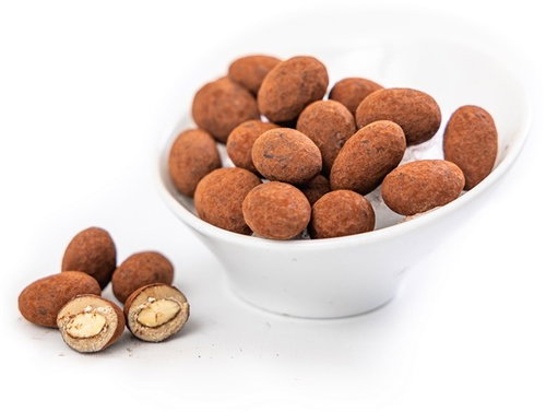 Roasted almonds in white chocolate and nougat - Nuts - Main image