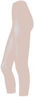 Papillon Ankle-length microfiber tights, pink, XS - Stockings