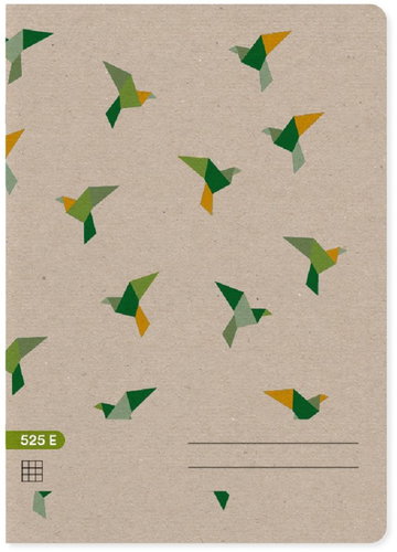 Papírny Brno Ecology 525, A5, 20 sheets, square - Exercise Book - Main image