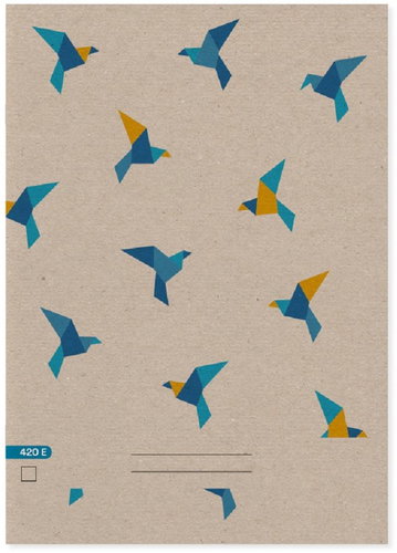 Brno Paper Mill Ecology 420, A4, 20 sheets, clean - Exercise Book - Main image