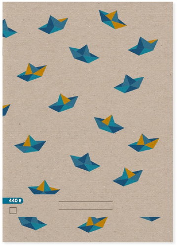 Brno Paper Mill Ecology 440, A4, 40 sheets, clean - Exercise Book - Main image