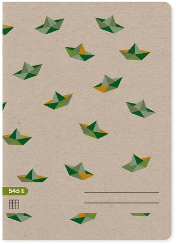 Papírny Brno Ecology 545, A5, 40 sheets, square - Exercise Book - Main image