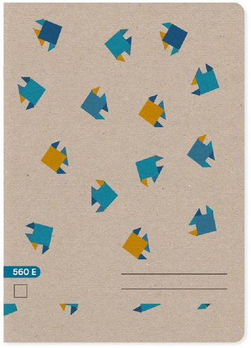 Papírny Brno Ecology 560, A5, 60 sheets, clean - Exercise Book - Main image
