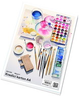 Papírny Brno Drawing board A4, 180 g / m2, 200 sheets - Sketchbook