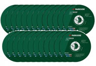 PARKSIDE 125mm cutting disc set for angle grinders, 25 pcs - Cutting Disc