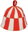 Sauna Bau Sauna Hat, Chequered – Red