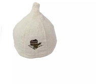 EVEI Čepice do sauny – béžová, výšivka vědra - Sauna Hat