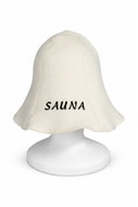 EVEI Klobouk do sauny – krémový - Sauna Hat