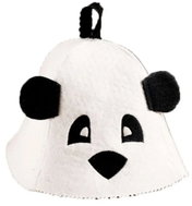 EVEI Klobouk do sauny Panda – dětský - Sauna Hat