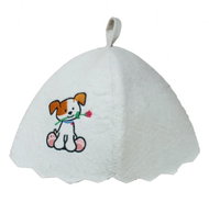 EVEI Children's Sauna Hat – with Dog Embroidery - Sauna Hat