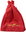 NordicSPA Sauna Hat – Ruby with Embroidery