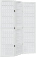 vidaXL Screen solid wood pavlovnia, black, 6 pieces 358781 - Room Divider