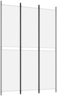 vidaXL Textile screen 150 × 220 cm white, 3-piece 350242 - Room Divider