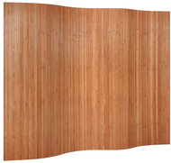 vidaXL Screen 250 × 165 cm bamboo, brown 376992 - Room Divider
