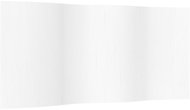 vidaXL Screen 400 × 165 cm bamboo, white 377003 - Room Divider