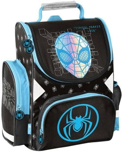 PASO School bag for first graders Spiderman Lock - School Backpack - Main image