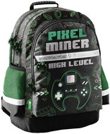 PASO School Backpack Game Pixel Miner - School Backpack