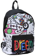 PASO Backpack DREAM BIG white - Backpack