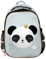 PASO School backpack Panda with crown - School Backpack