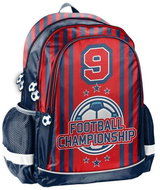 PASO School backpack Football red - School Backpack