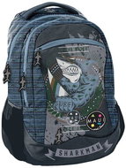 PASO Student school backpack Sharkman - School Backpack