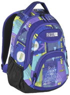PASO Student School Backpack Unique Wolf in Town - School Backpack