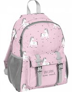 PASO School backpack Unicorn Real with buckles - School Backpack