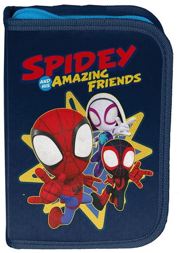 PASO pencil case, motive Spidey blue - Pencil Case - Main image