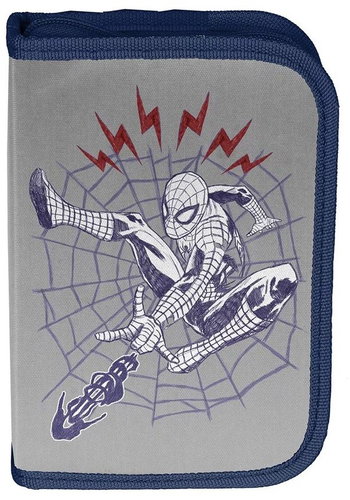 PASO pencil case, Spiderman grey - Pencil Case - Main image