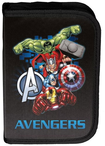PASO pencil case, motif Avengers dark - Pencil Case - Main image