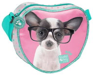 PASO Handbag heart doggy chihuahua with glasses - Kids' Handbag