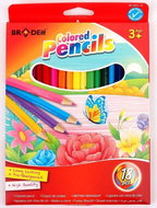 Braden školní pastelky 18 barev - Pastelky