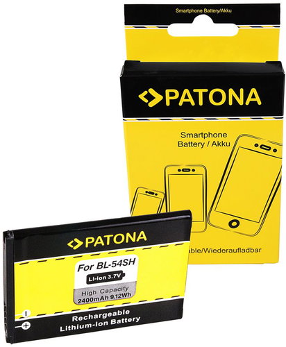 PATONA for LG BL-54SH, 2400mAh, 3.7V Li-lon - Phone Battery - Main image