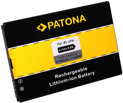 PATONA for LG Optimus G Pro, 3140mAh, 2.8V, Li-Ion BL-48TH - Phone Battery - Main image