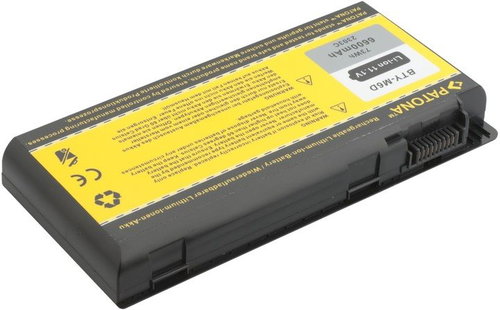 PATONA for MSI BTY-M6D, 6600mAh, Li-Ion, 11.1V - Laptop Battery - Main image