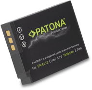 Fényképezőgép akkumulátor PATONA a Nikon EN-EL12 1000mAh Li-Ion prémiumhoz - Baterie pro fotoaparát