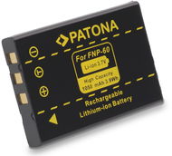 PATONA Fuji NP-60 1050mAh Li-Ionhoz - Fényképezőgép akkumulátor