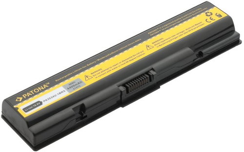 PATONA for TOSHIBA SATELLITE A200, 4400mAh, Li-Ion, 10.8V - Laptop Battery - Main image