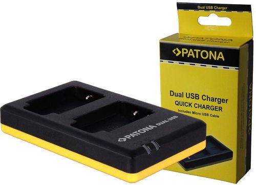 PATONA  Foto Dual Quick Sony NP-FW50 - Fényképezőgép és kamera akku töltő - Fő fotó