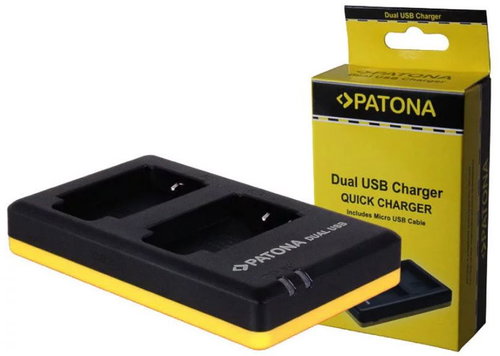 PATONA for Canon NB-6L - Camera & Camcorder Battery Charger - Main image