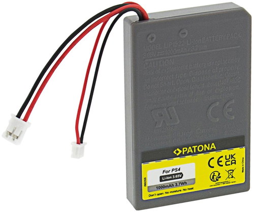 PATONA Sony PS4 Battery for PS4 Dualshock 4v1 Controller - Rechargeable Battery - Main image