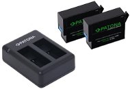 PATONA pro Dual GoPro Hero 9/Hero 10/Hero 11 + 2x baterie 1730 mAh - Ladegerät für Kamera- und Camcorder-Akkus